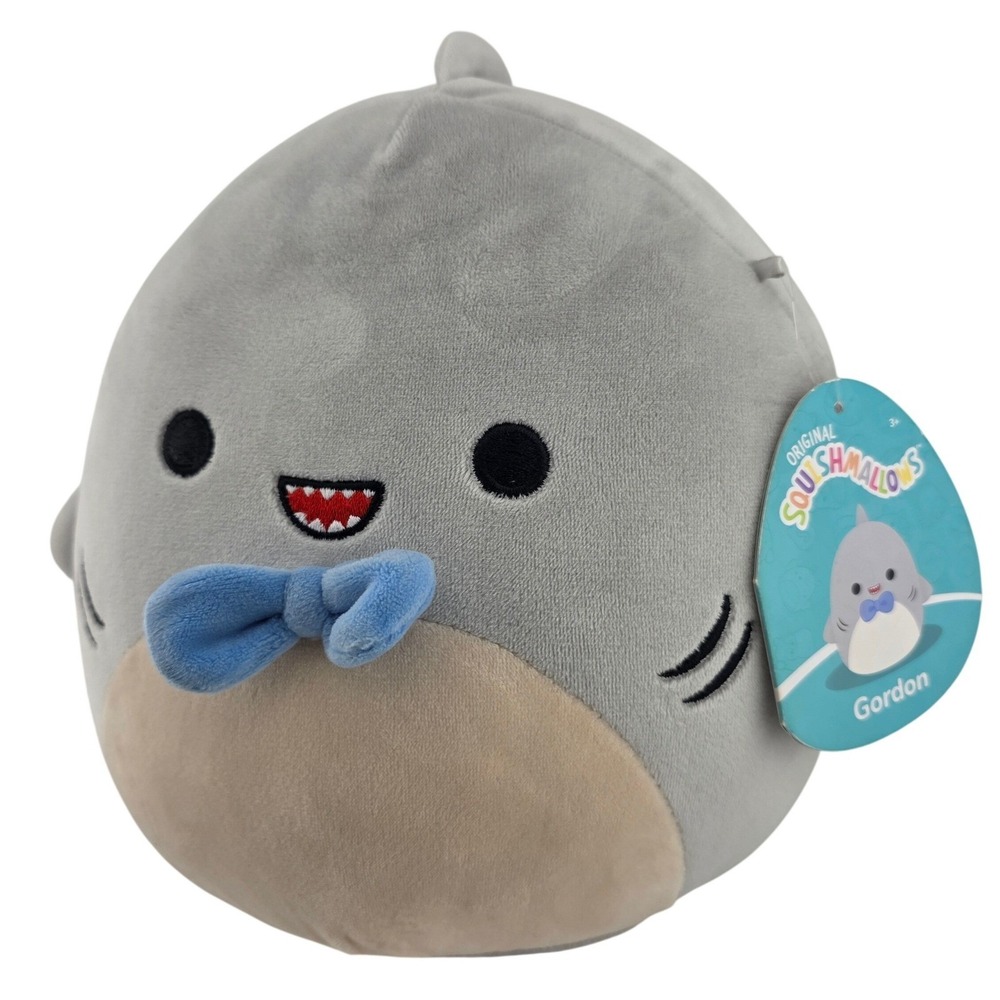 Squishmallow Gordon the‎ Shark Plush Jazwares Original Stuffed Toy